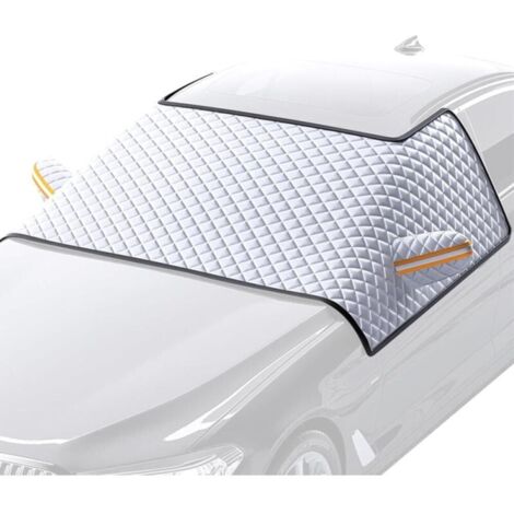 Cubierta magnética para parabrisas de coche, cubierta gruesa para nieve de invierno, cubierta para parabrisas de coche, cubierta para parabrisas para hielo y (M)