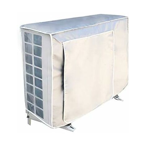Cubierta para aire acondicionado para exteriores, cubierta protectora impermeable para aire acondicionado, organizador impermeable, cubierta protectora contra el polvo, cubierta para el hogar, 80 * 32 * 57 cm