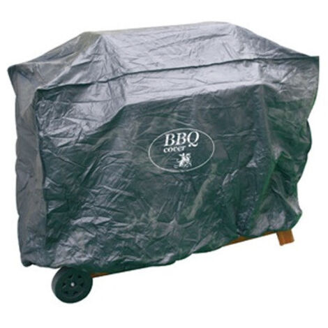 Cubierta para barbacoa 142x43x120 cm – Polietileno negro antirayaduras – GDLC