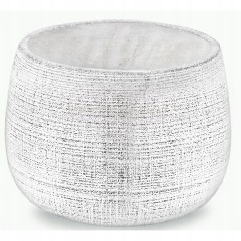 Cubierta para maceta de hormigón, gris, 17 cm