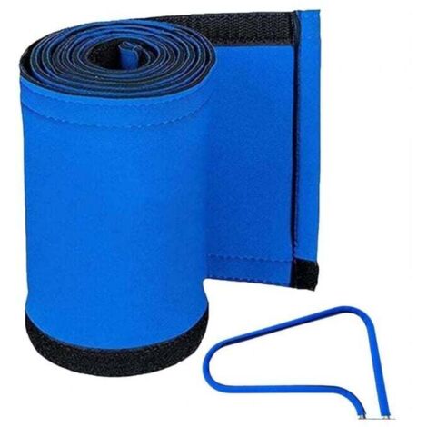 Cubierta para pasamanos de piscina Cubierta para pasamanos de piscina Cubierta protectora antideslizante para la mayoría de rampas y escaleras de piscina estándar