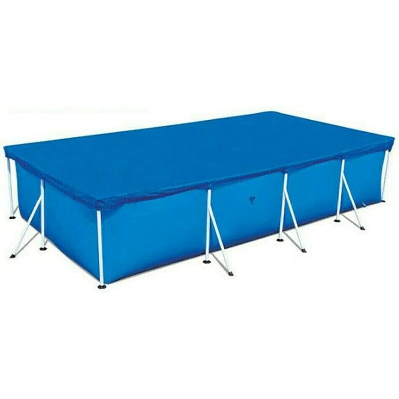 

Cubierta para piscina exterior impermeable y al polvo azul 3 x 2 m²