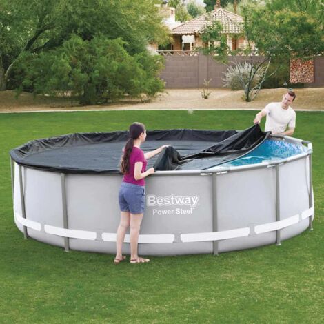 Cubierta para piscina Flowclear 427 cm Bestway