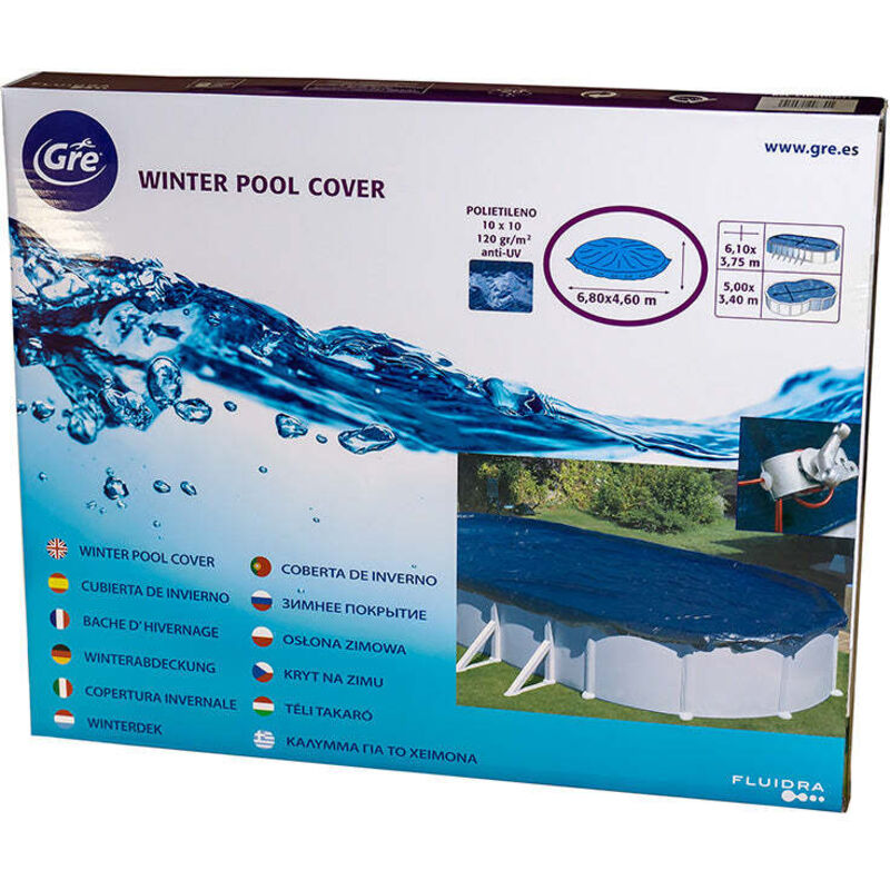 

Cubierta piscina invierno de GRE 680x460 cm CIPROV611.