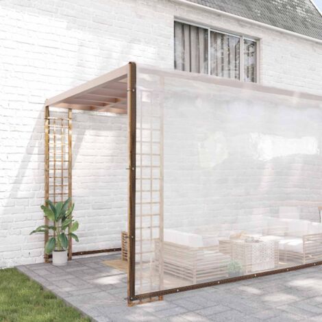 Cubierta para plantas Transparente 8 x 12 m PE