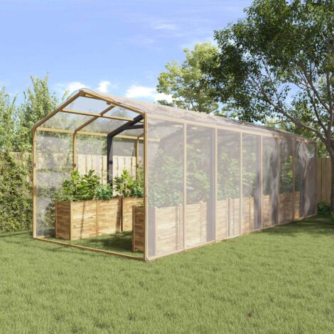Cubierta para plantas Transparente 8 x 8 m PE