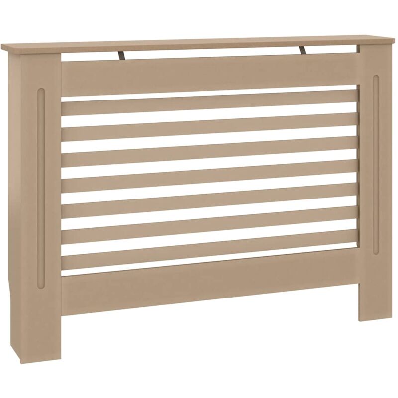 

Cubierta para radiador MDF 112x19x81 cm - Marrón - Vidaxl