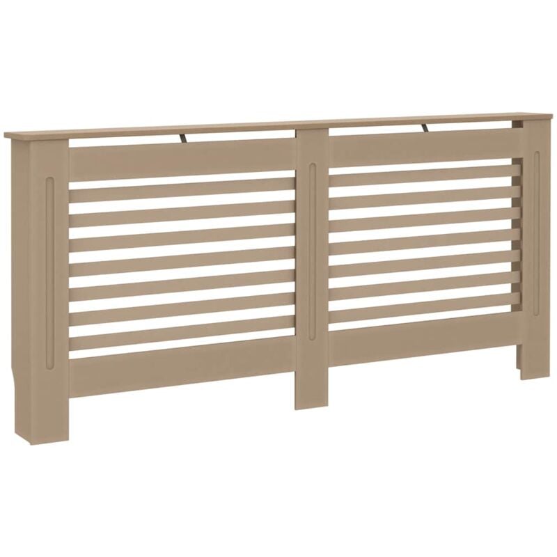 

vidaXL Cubierta para radiador MDF 172x19x81 cm - Marrón