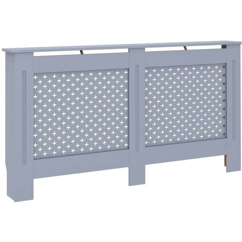 

Cubierta para radiador MDF gris antracita 152x19x81 cm - Antracita - Vidaxl
