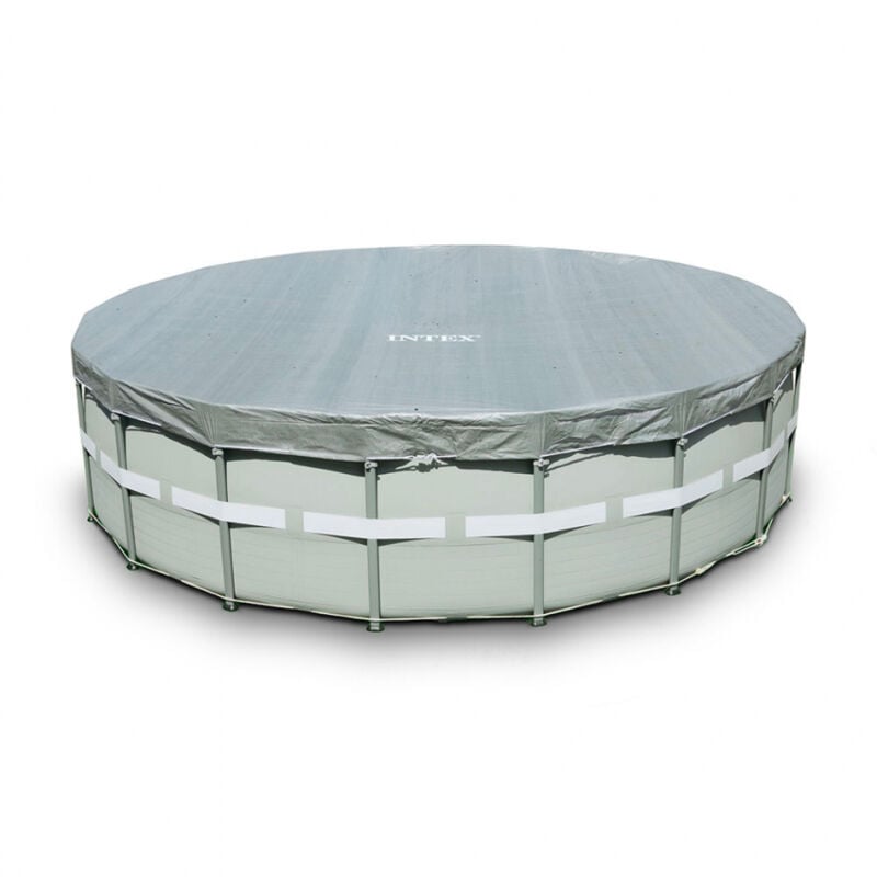 

Cobertor piscina Intex 28040 universal desmontable redonda 488 cm grande Deluxe