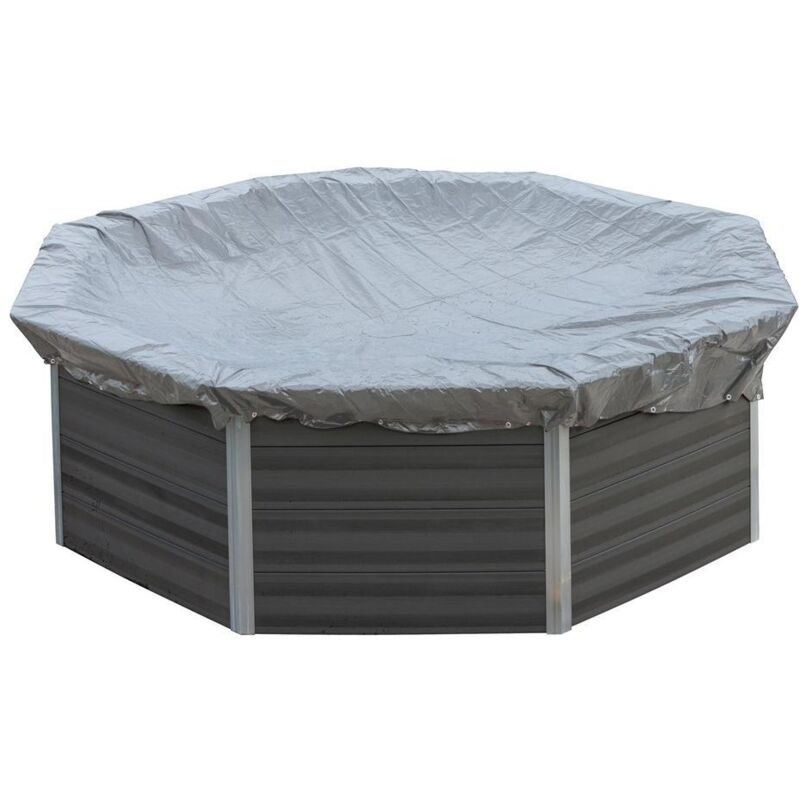 Gre - Cubiertas De Invierno Para Piscinas De Composite Ovalada 664X386 Cm Cikpco66