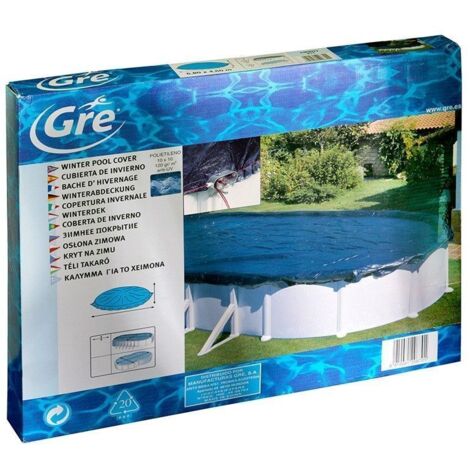 Cubierta piscina invierno de GRE 930x560 cm CIPROV821.
