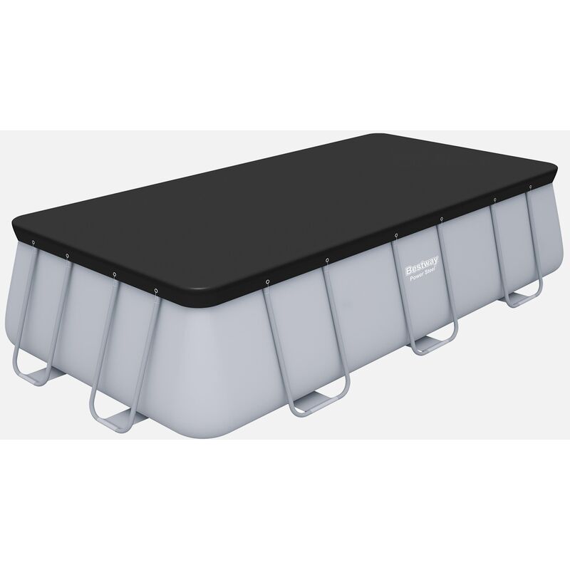 

Cubierta protectora 404x201cm y 412x201cm para piscina rectangular sobre suelo