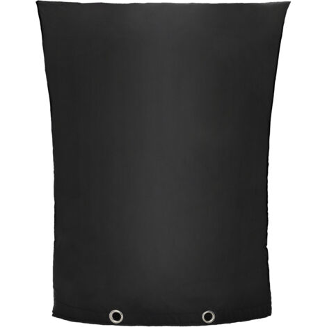 Cubierta protectora aislante para válvula de retención Oxford 420D – negra, 40,6 x 50,8 cm (16 x 20 pulgadas) para válvulas y accesorios de exterior – resistente al agua y a las heladas
