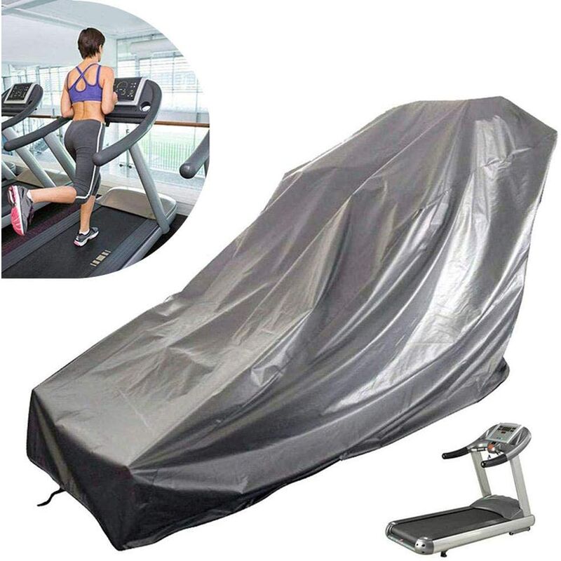 

Cubierta protectora, cubierta antipolvo de tela para cinta de correr deportiva, gris 200 * 95 * 150 cm