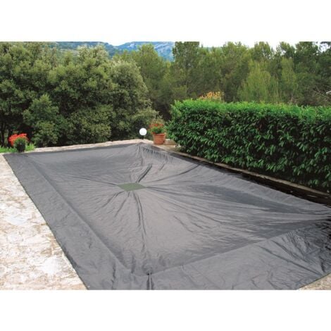 Cubierta protectora de 240 g/m2 para piscina rectangular - 5 x 9 m