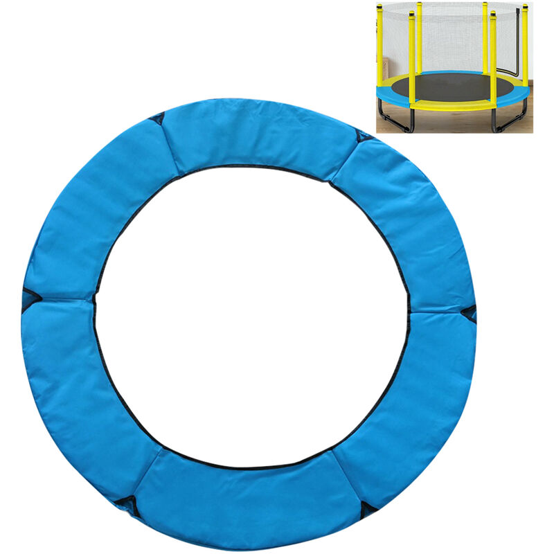 

Cubierta protectora de la cubierta del trampolin para ninos, Cubierta de trampolin,Azul, B