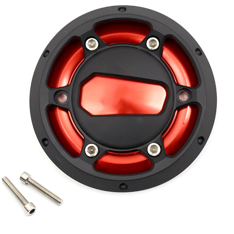 

Asupermall - Cubierta de proteccion de motor de motocicleta para Yamaha TMA530 2012-2015 rojo