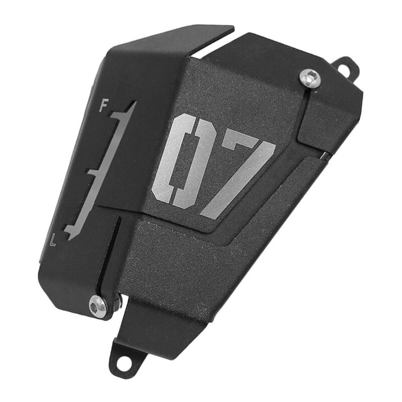 

Cubierta protectora del tanque de recuperacion de refrigerante MT07 FZ07 para Yamaha MT-07 FZ-07 2014-2019,Negro