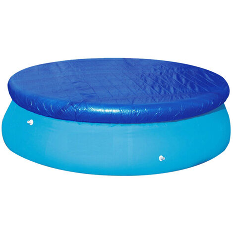Cubierta protectora redonda para piscina, película aislante a prueba de polvo para piscinas de jardín al aire libre, 183/244/305/366 cm,244cm