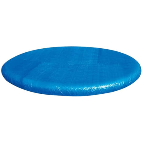 Cubierta redonda para piscina, diámetro 244 cm – Plegable, impermeable – con cordón ajustable