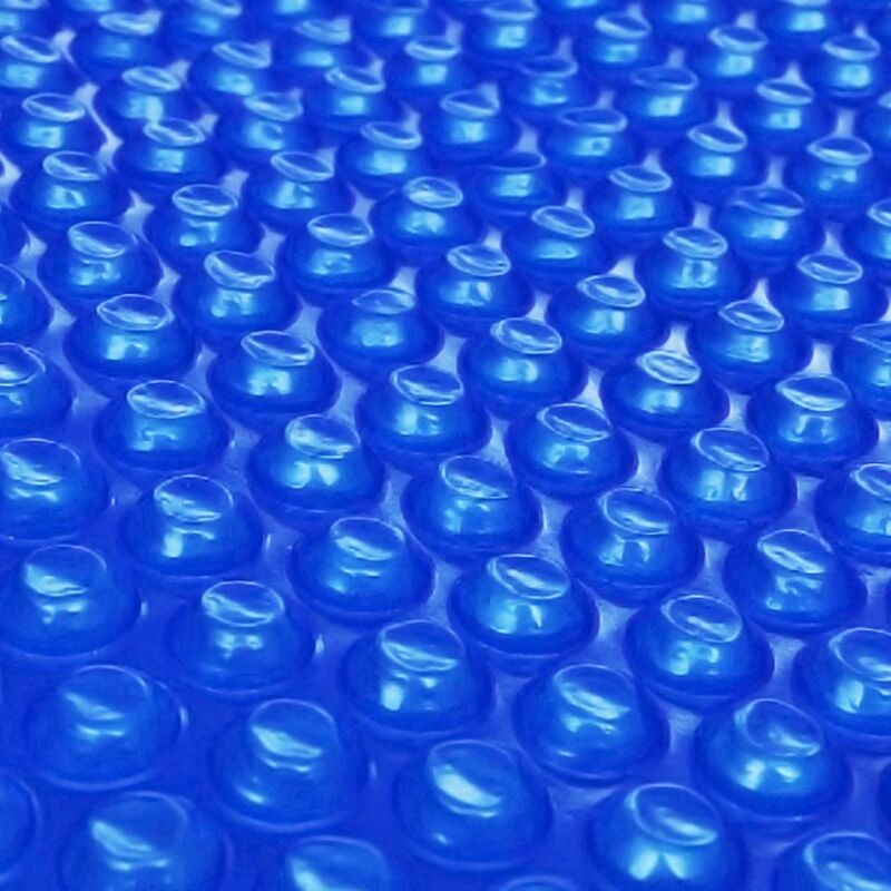 

Cubierta solar de piscina de PE redonda y flotante 250 cm azul