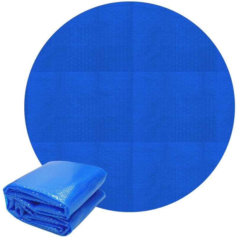 

Cubierta solar de piscina lona termica lámina funda pool redonda azul 3,6m 140µm