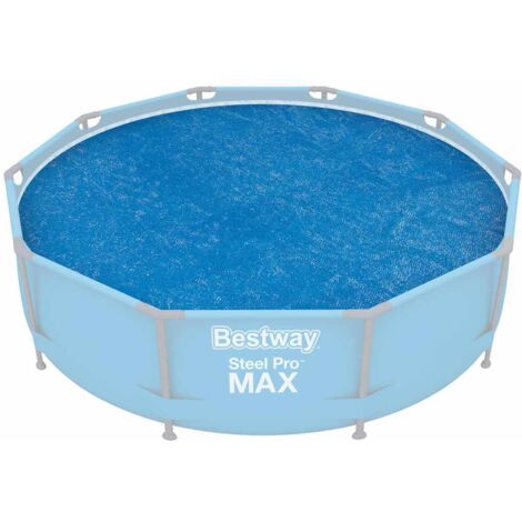 Cubierta solar para piscina Flowclear 305 cm Bestway