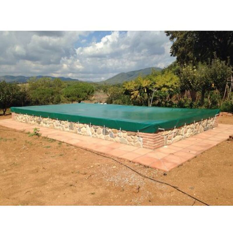 International Cover Pool - Cubierta Térmica/ Manta Solar Para Piscina 400 Micras Geobubble 2 X 2M Sin Refuerzo
