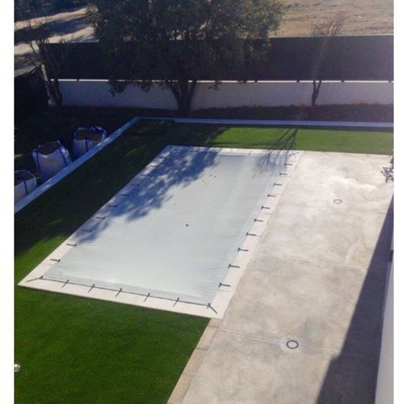 International Cover Pool - Cubierta Térmica/ Manta Solar Para Piscina 400 Micras Geobubble 3 X 3M Sin Refuerzo