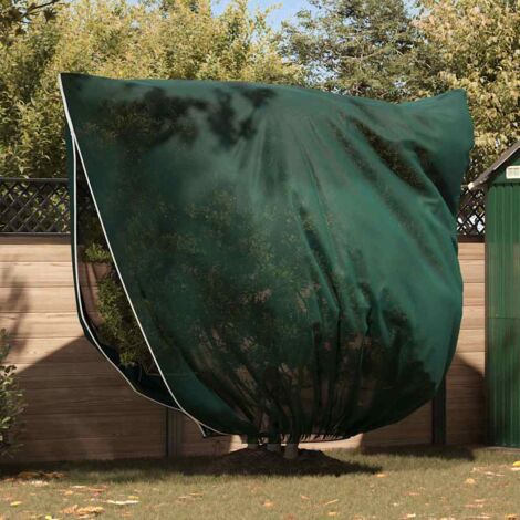 Cubiertas de Forro para Protección contra el Frío 3 pcs Verde