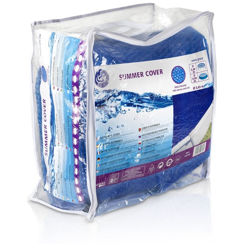 Cubierta Piscina Gre Isot. 350 Cm. Cv350