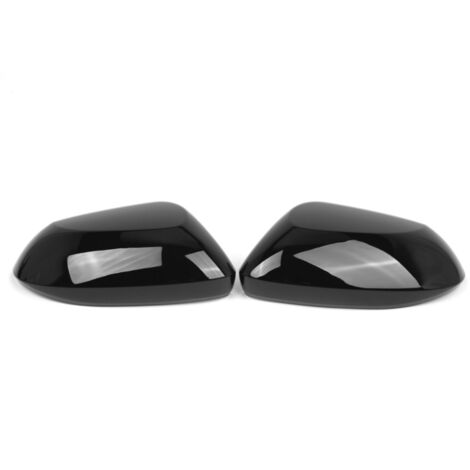Cubiertas para espejos retrovisores exteriores (juego de 2) para Toyota Corolla 2020-2023, negro brillante. Números de pieza OEM: 87915-52251, 87910-02926, 87915-02360, 87945-52251, 87940-02926, 87945
