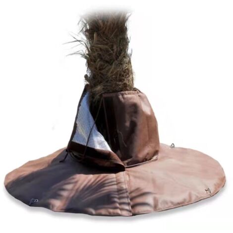 Cubiertas para plantas protección contra heladas 9030 cm, cubiertas contra heladas de invierno para plantas, protección de raíces, mantas contra heladas para plantas de exterior, árboles protectores c