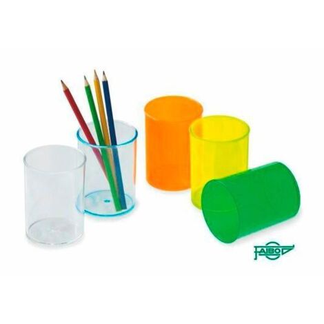 Cubilete portalapices faibo plast am fluor