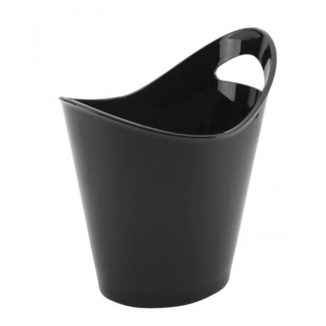 Cubitera Lacor negro 25x21x29 cm diseño moderno