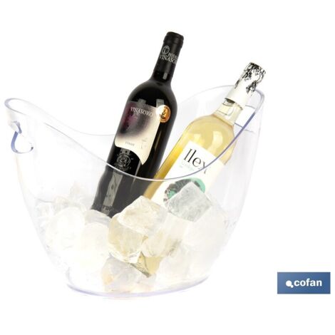 CUBITERA TRANSPARENTE PS 8 L