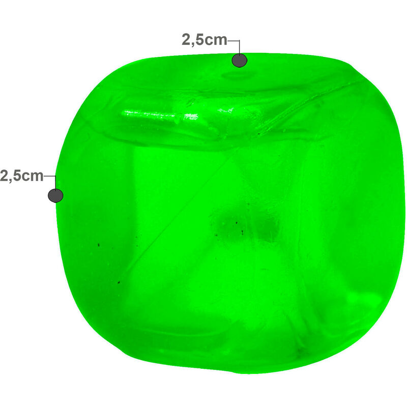 

Cubitos de Hielo Reutilizables en 3 Tipos de Colores Diferentes con Diseño Cuadrado. Verde