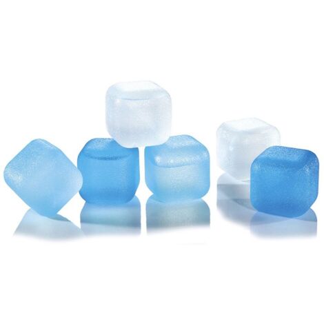 Cubitos refrigerantes reutilizables Tescoma Presto Azul Plástico 24 Piezas