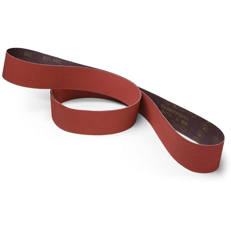 Cubitron ii Cloth Abrasive Sanding Belts 947A 19 x 520 mm P40 - 668485 - 3M