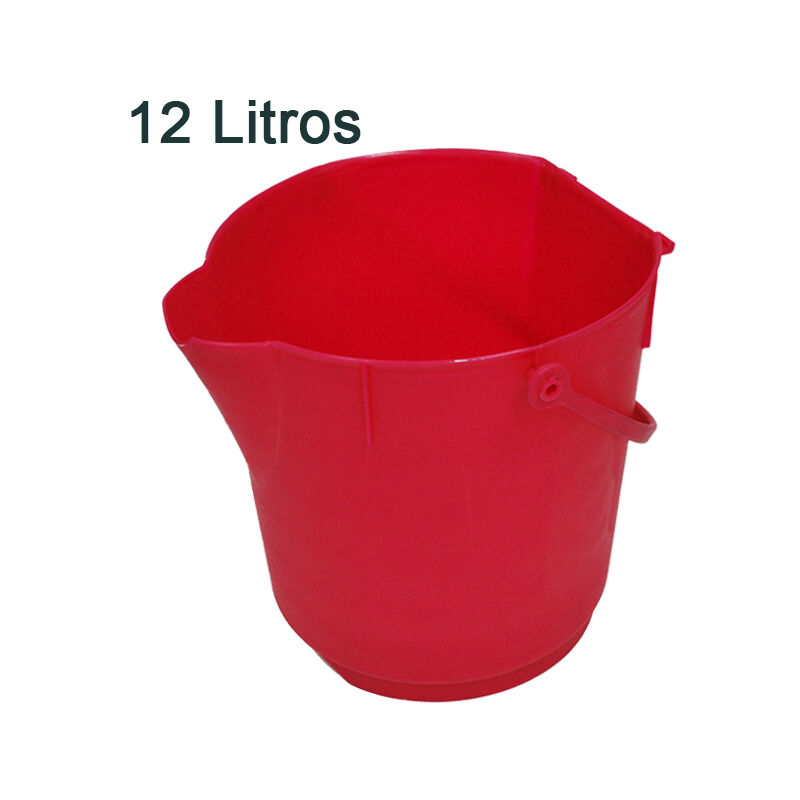 

Cubo 12 litros Ultra Higiénico Colores Hill Brush Rojo