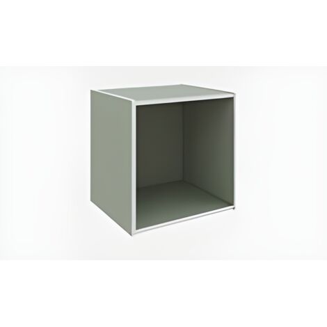 CUBO 35X29X35 CM VERDE