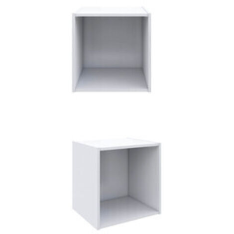 CUBO 35X35X29 CM BIANCO- 1,0 pz