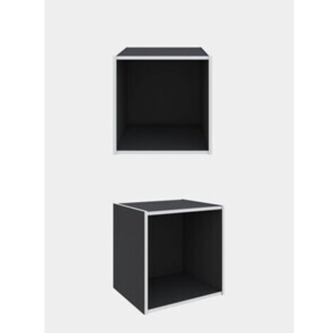 CUBO 35X35X29 CM GRIGIO- 1,0 pz