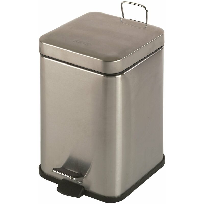 

PP1206CS Cubo Pedal Cuadrado 6L. Inox Satinado - Mediclinics