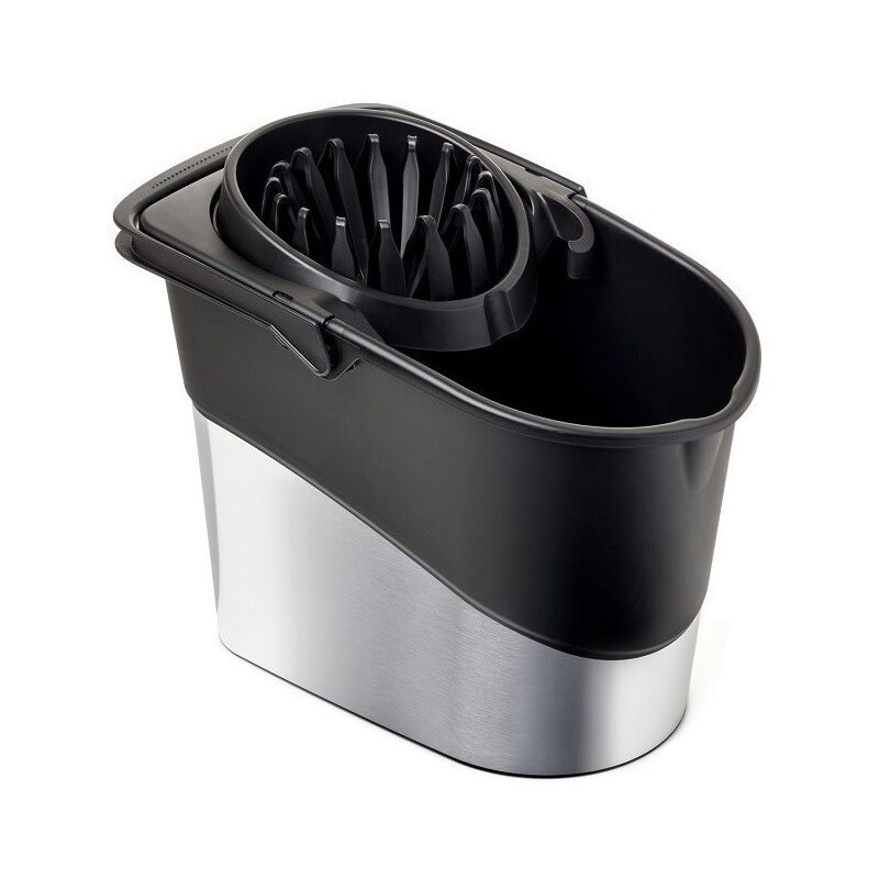 

Cubo Agua 14 Lts Con Escurridor Pp Gr/Ac Libre Bpa Tatay