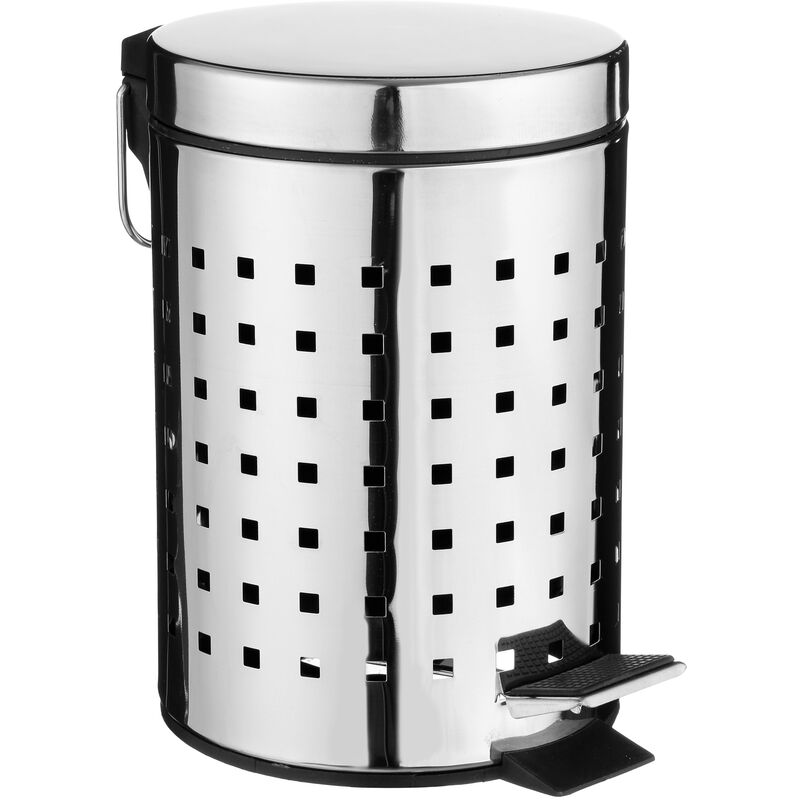 

Cubo pedal de acero inoxidable 3L Cube