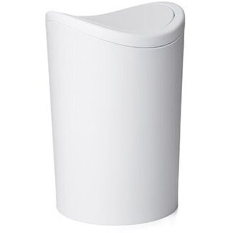 PLASTICOS TATAY Cubo Baño 6Lt Pl Bl Basculante Tatay 0