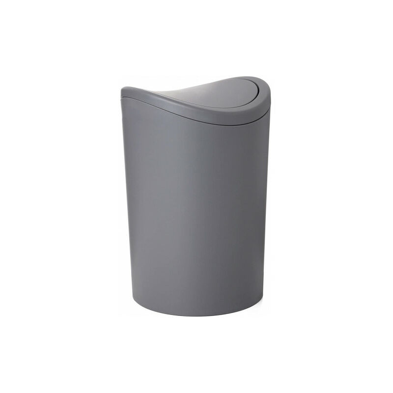 

Cubo baño basculante standard 6L gris Tatay