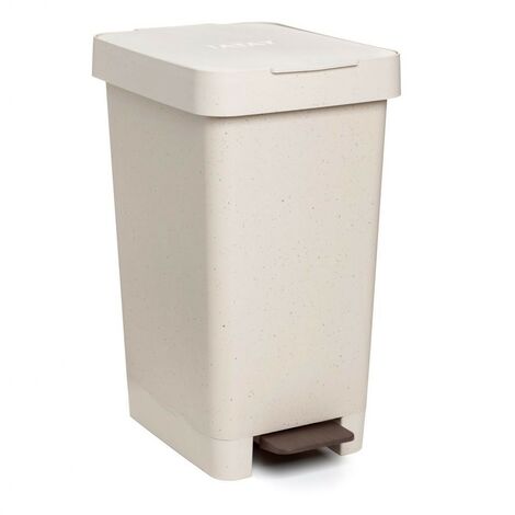 Cubo de basura cuarto de baño: cubo de basura de fibra vegetal, 30 cm